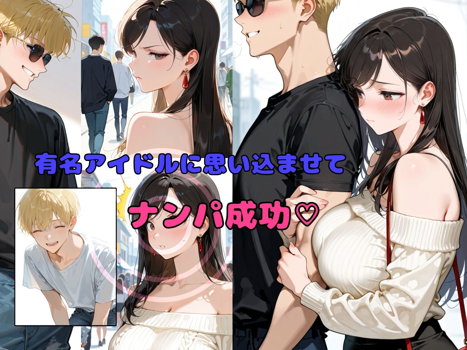 チャラ男の人妻ナンパ 高飛車インフルエンサー妻編
