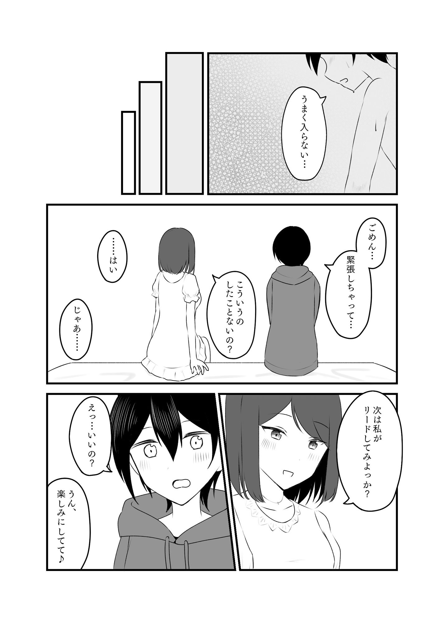 童貞卒業できなかったので、処女卒業した。