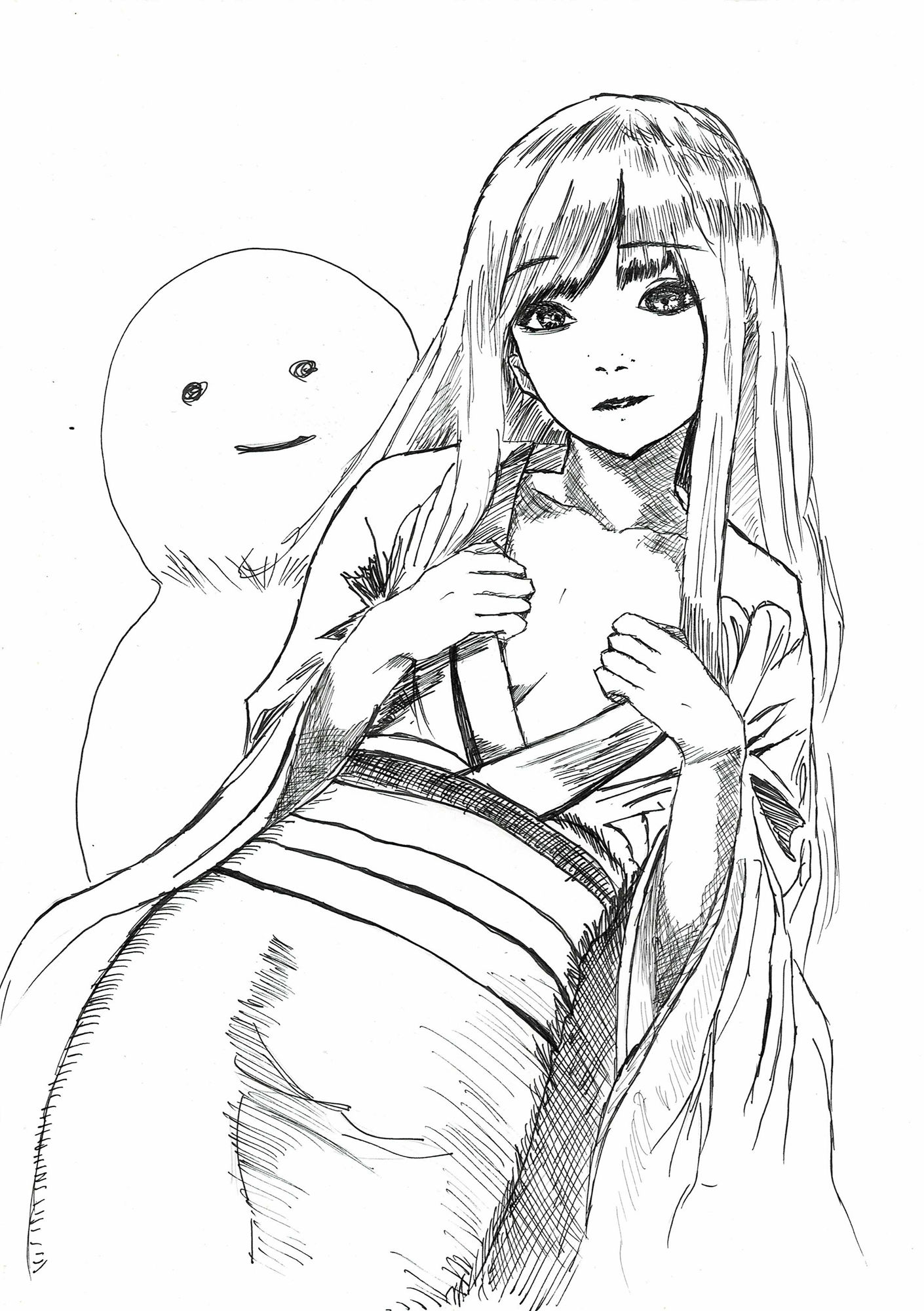 ストラグル美少女アナログイラスト集