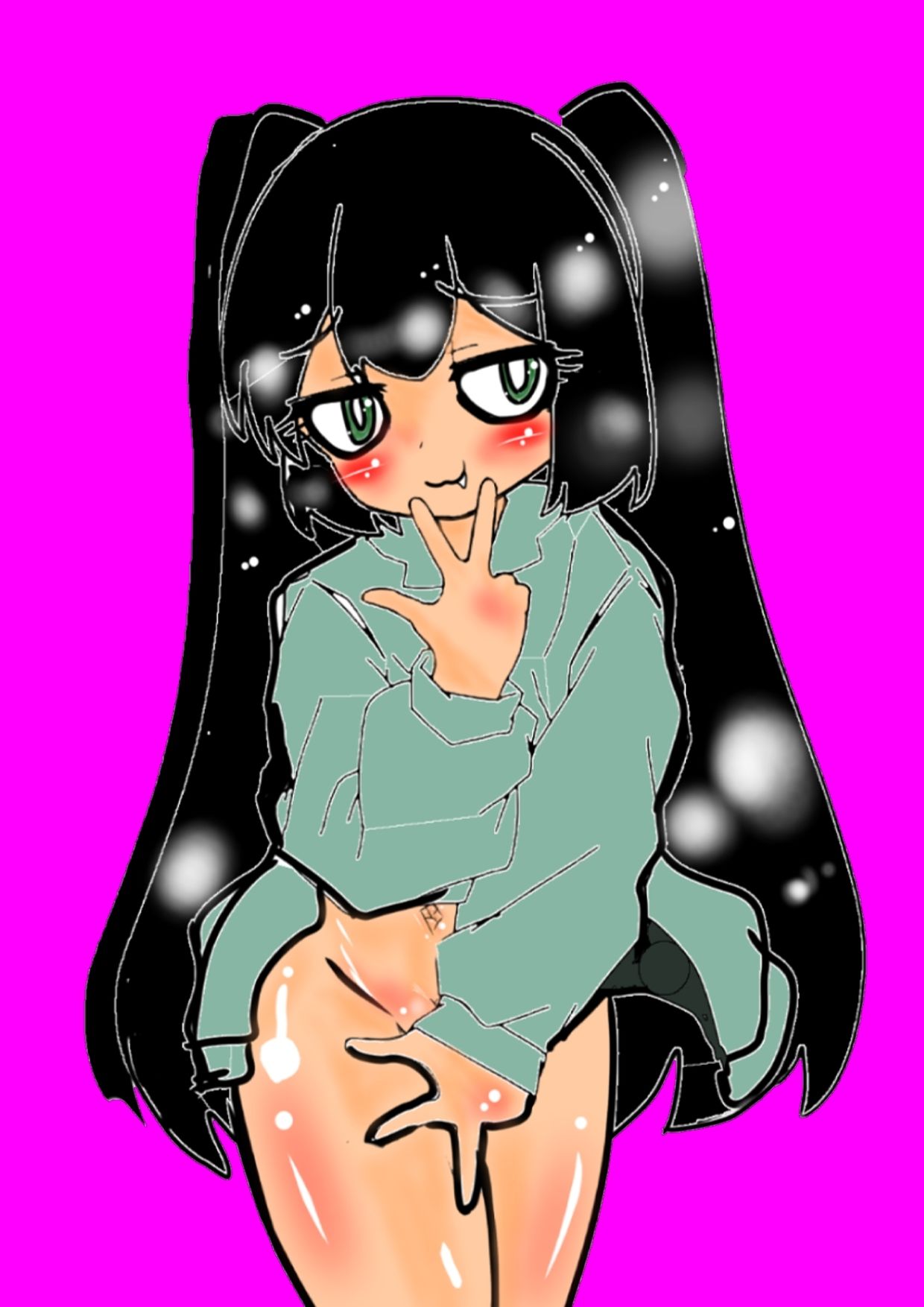 ♪みむかわ♪煽ってきた妹のクリトリスと乳首をを拷問し続けて、おほ声出させてデカクリと化した陰核を「おまめさん体操1年間」カードで負けた罰で♪初音ミク似ナイスtry