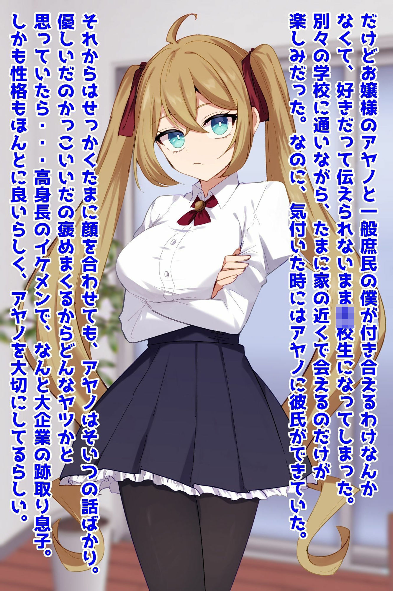 高貴なお嬢様、催●アプリで寝取られオナホ墜ち