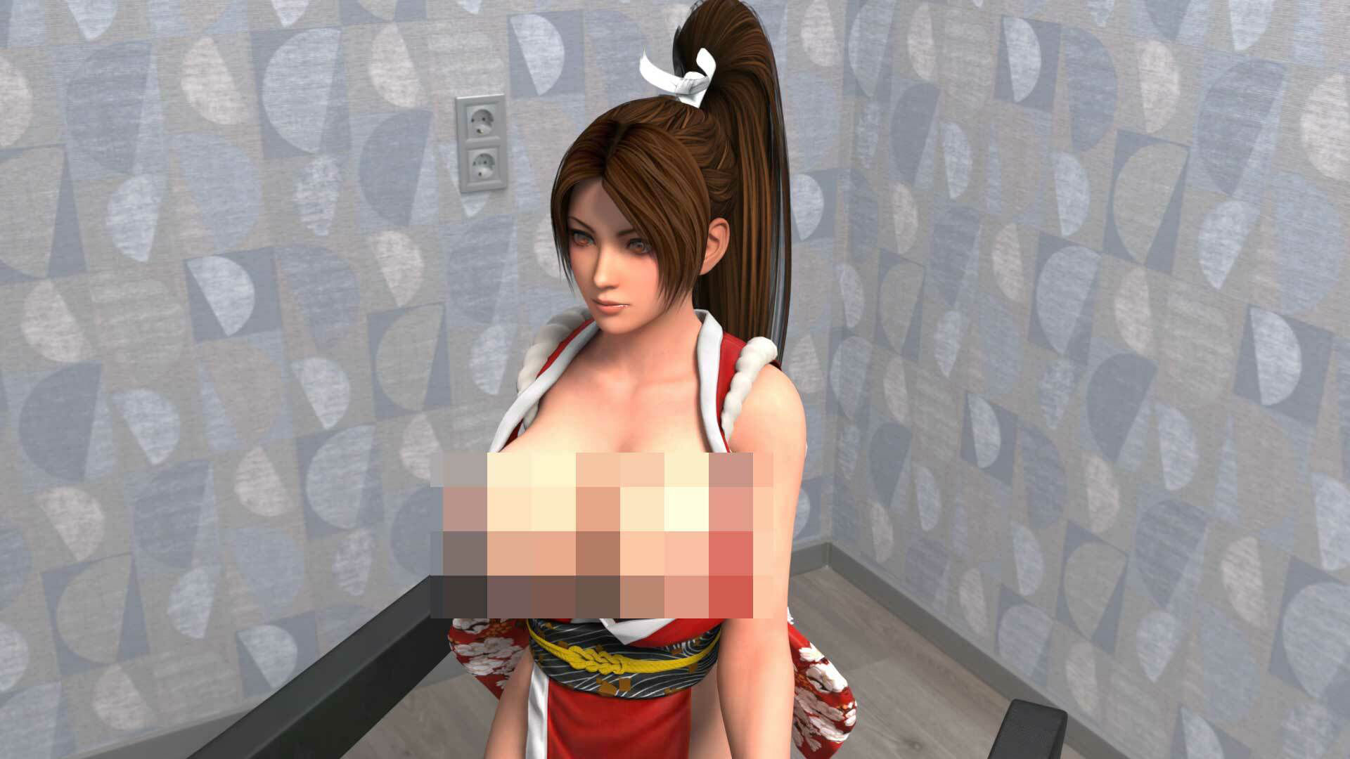 元祖セクシーくノ一『不知火舞』の丸出しおっぱいの乳揺れでヌキまくろう