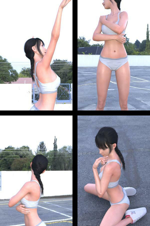 【TD100】スレンダー＆グラマラスビューティー・宮本果歩のグラドル写真集 Aroma-016