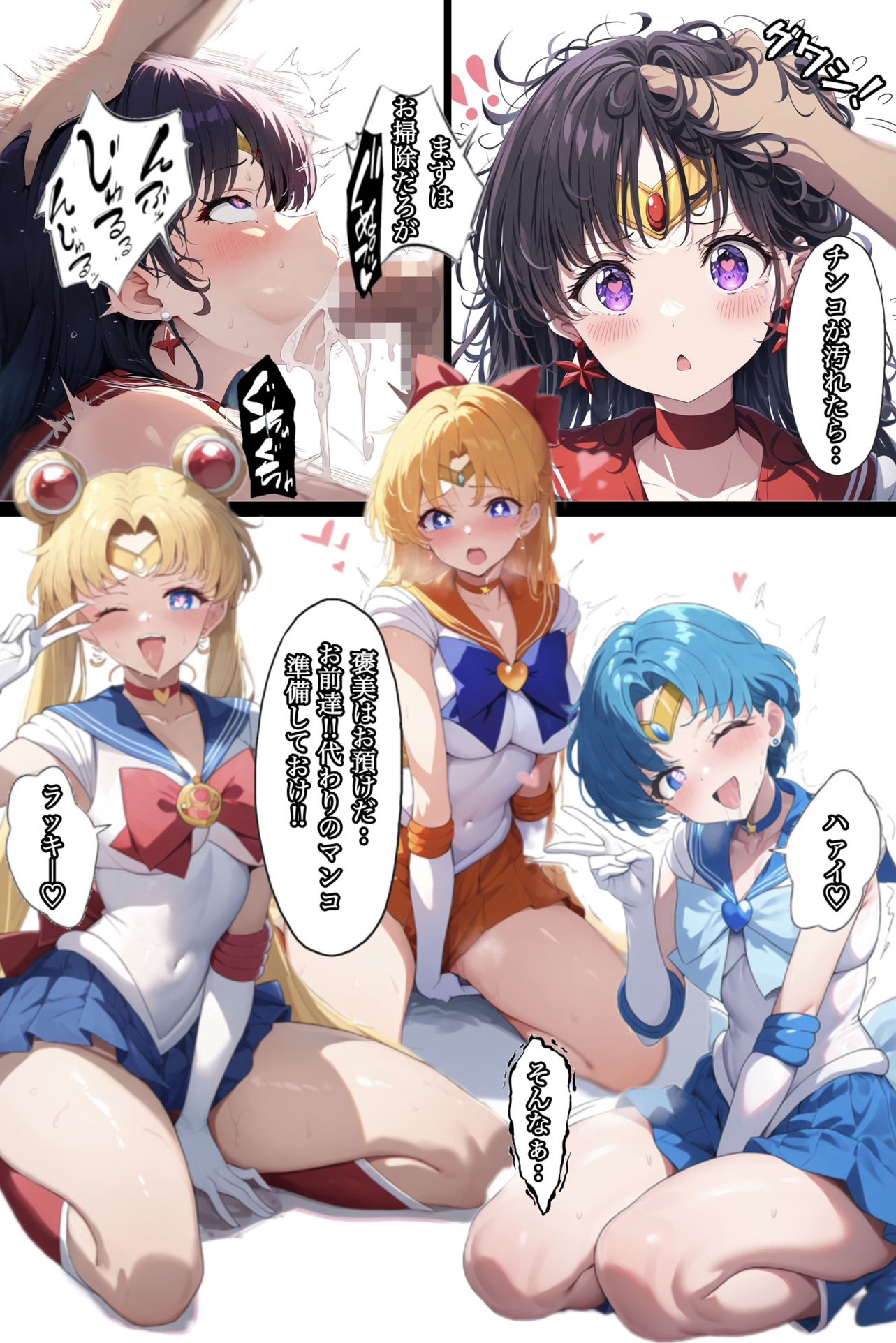 アヘ顔戦士セーラーgirl’s2