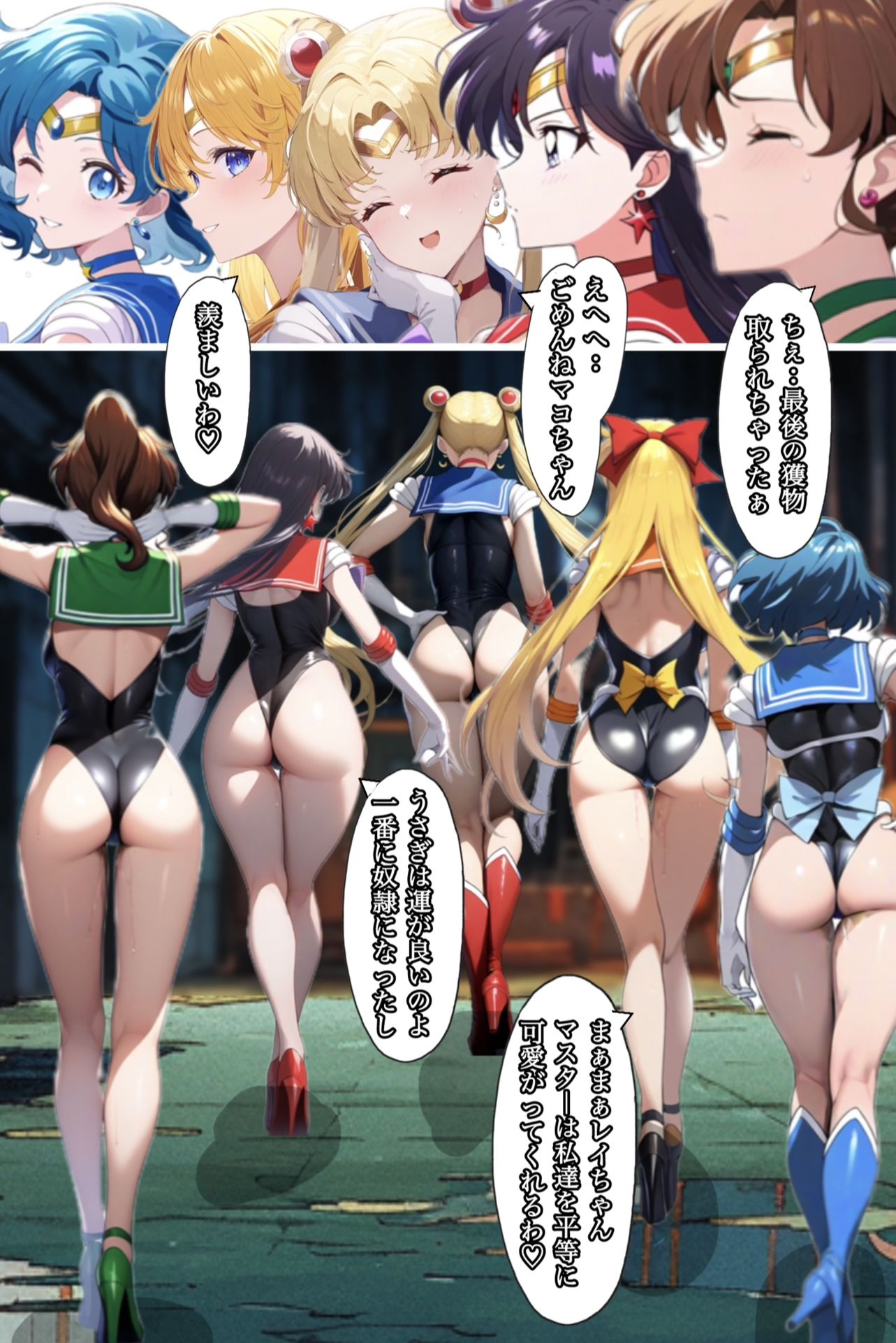 アヘ顔戦士セーラーgirl’s3
