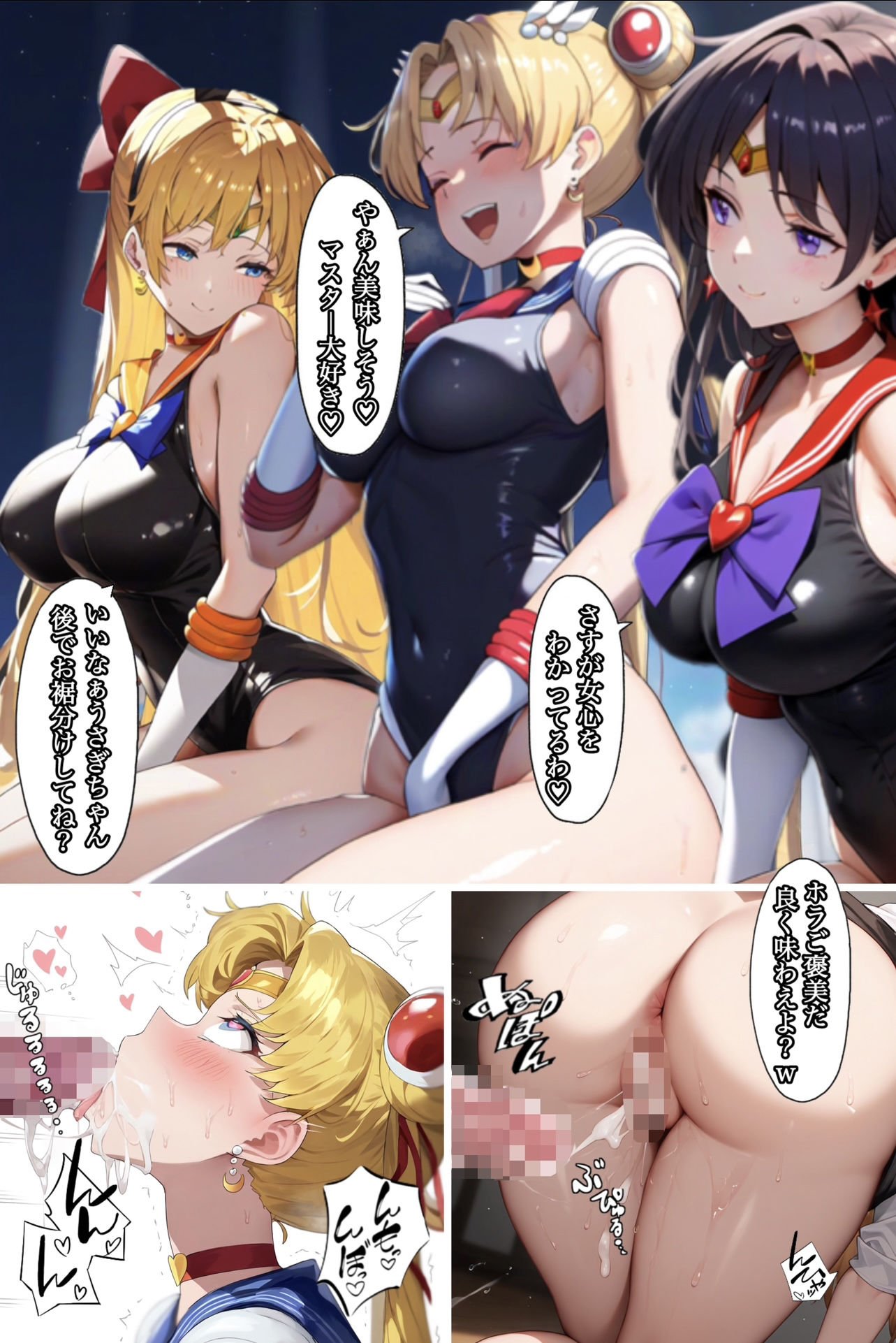 アヘ顔戦士セーラーgirl’s3