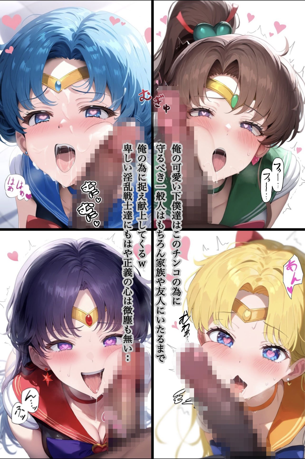 アヘ顔戦士セーラーgirl’s3