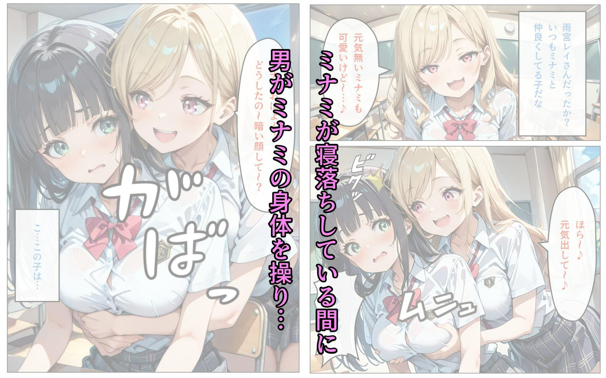 私の身体に知らない男の子が乗り移ってた