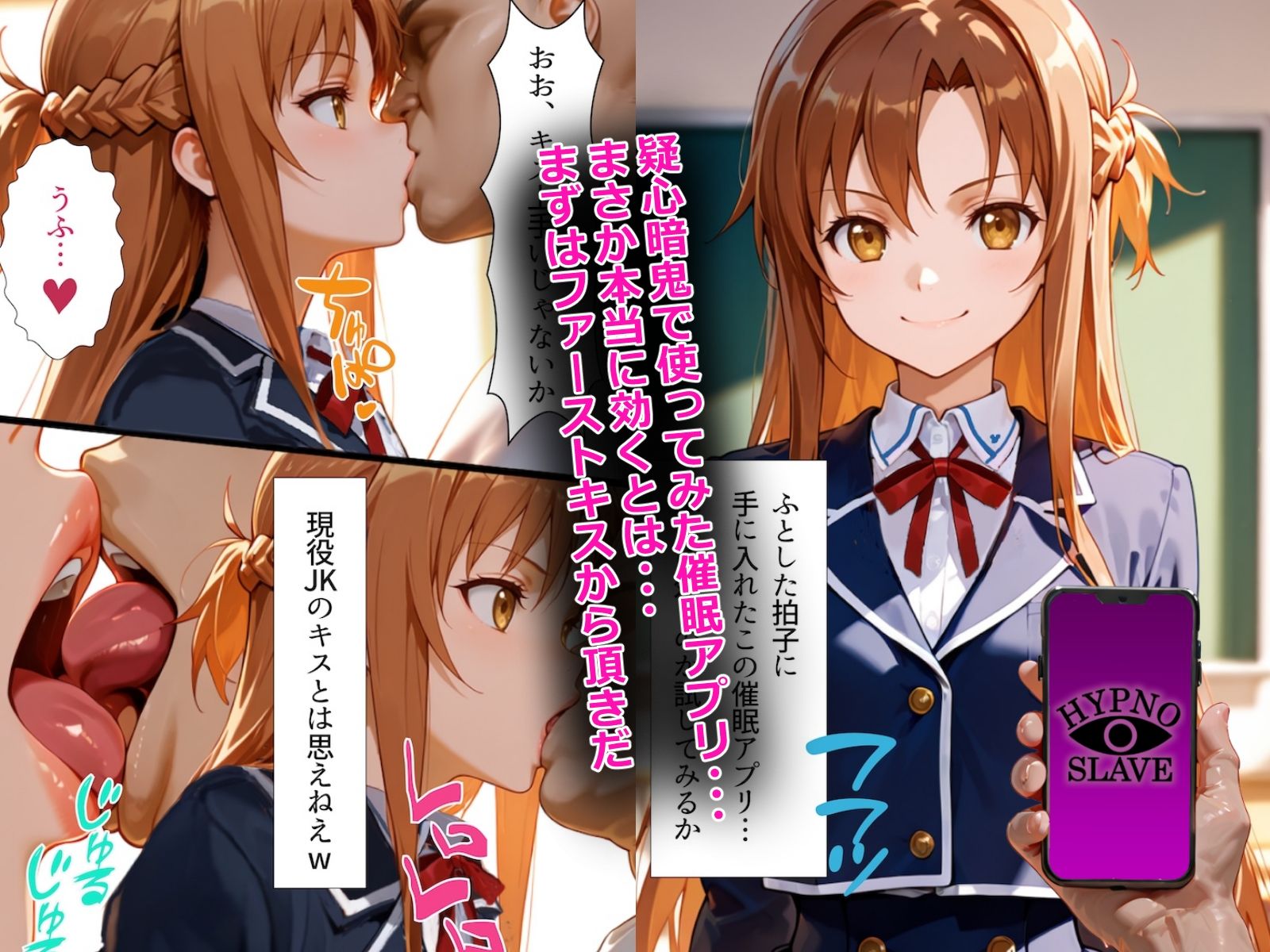 催〇アプリ開発されたカラダ抗えない快楽-アスナ編-