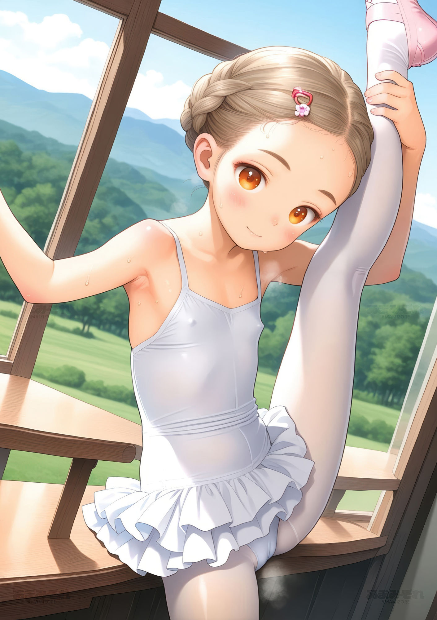 舞姫とコーチ契りの夜 あまみぞれビジュアルワークス11