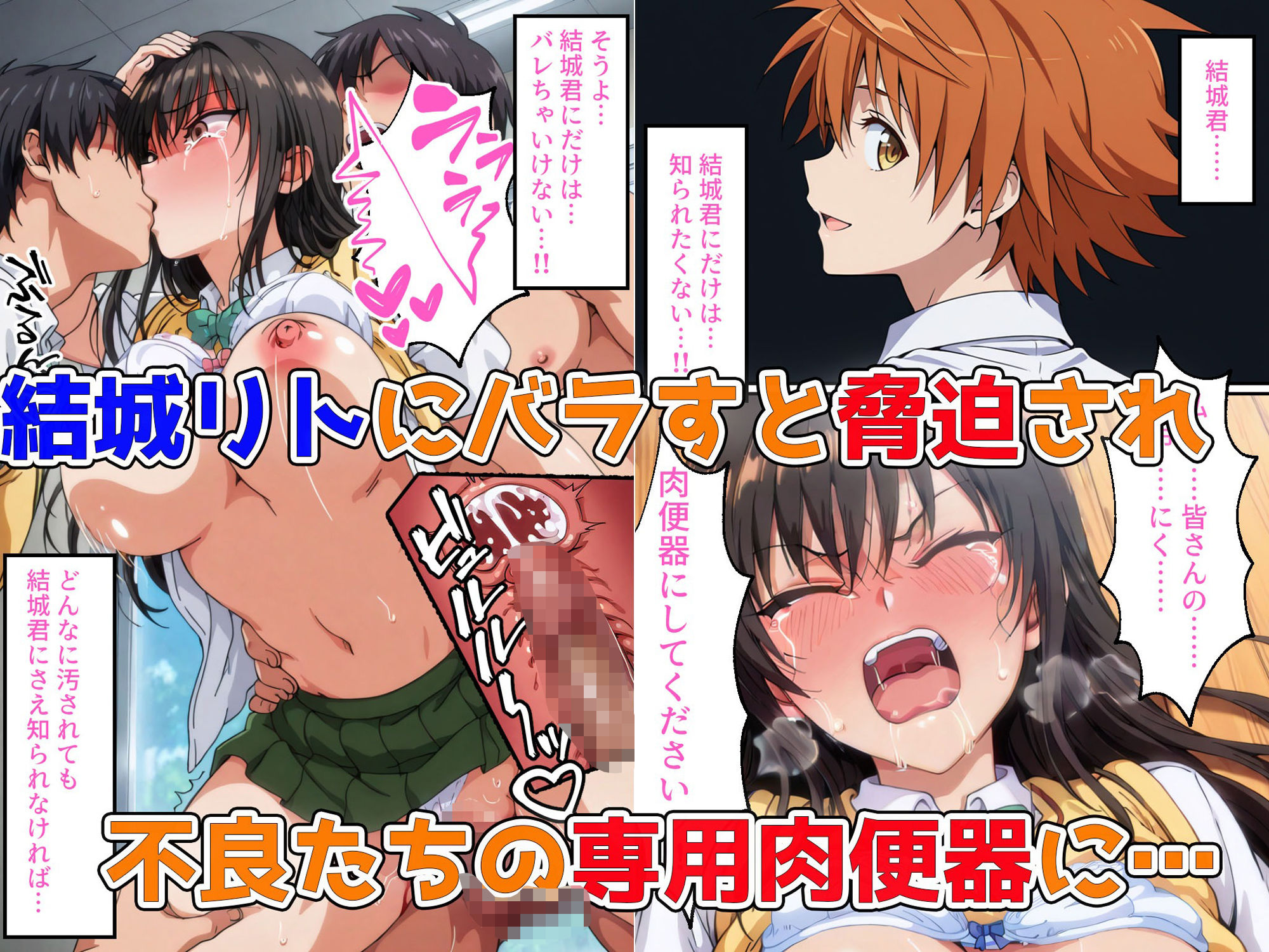 ToL●VEる陵● 古手川と六人の美少女 〜学園で脅迫陵●種付け祭り〜