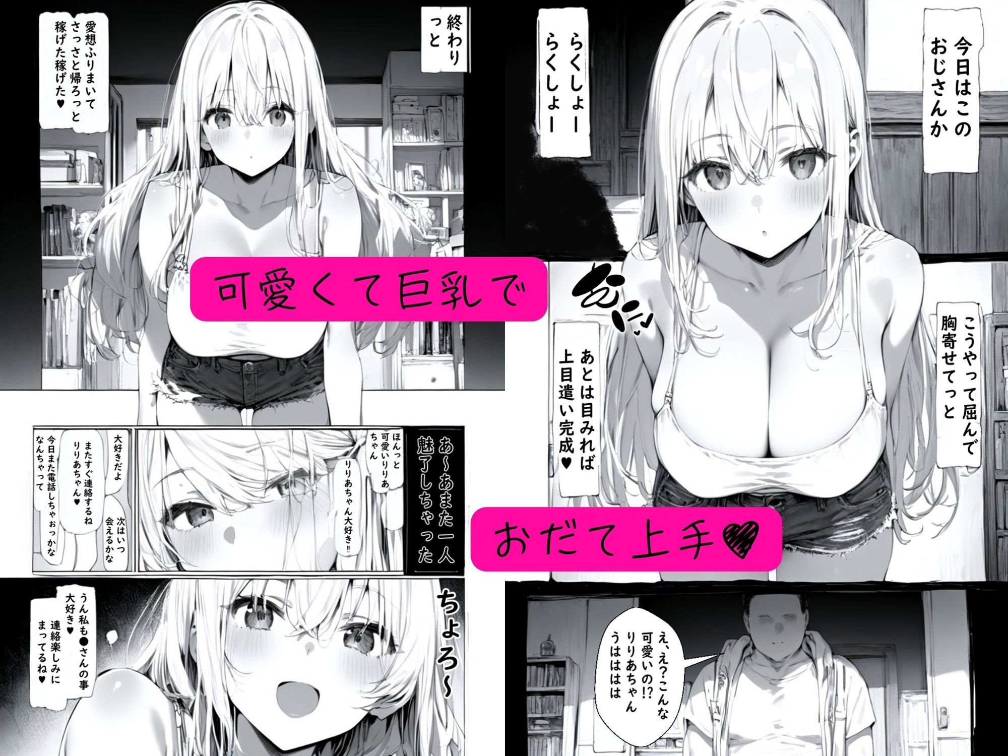 無敵のパパ活女子りりあちゃんが負ける話