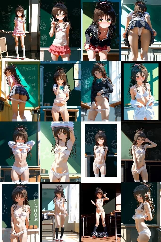 【500枚】性的いじめ〜校内全裸徘徊自慰強要レ●プ〜結城美柑