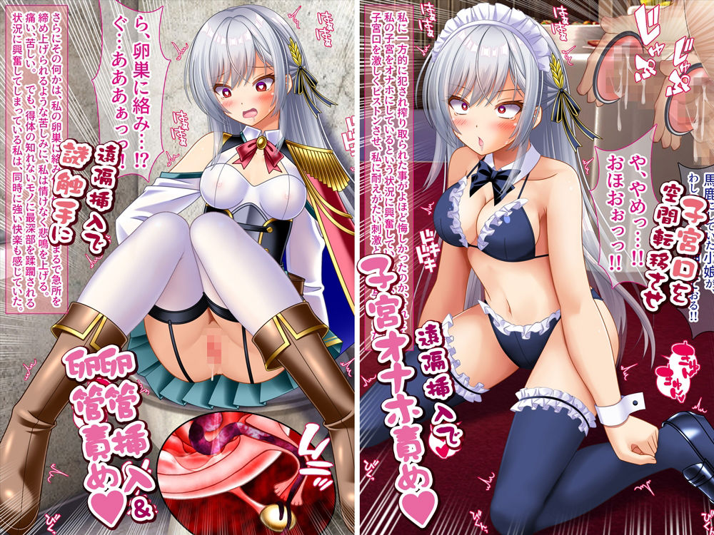 変態TS女騎士 逆レ●プして子宮オナホになる