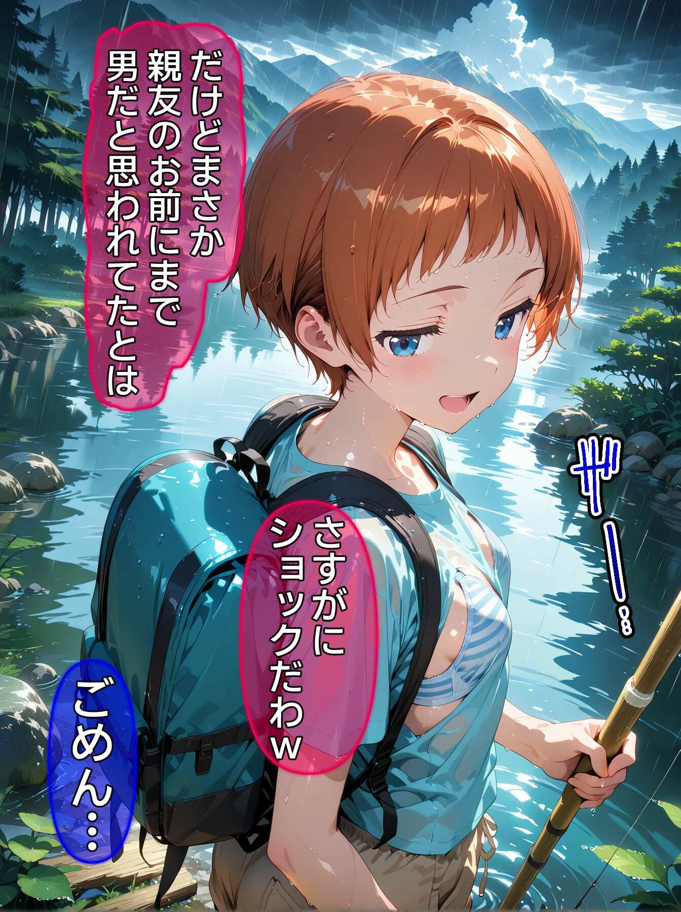 【CG】びしょ濡レ●プ07