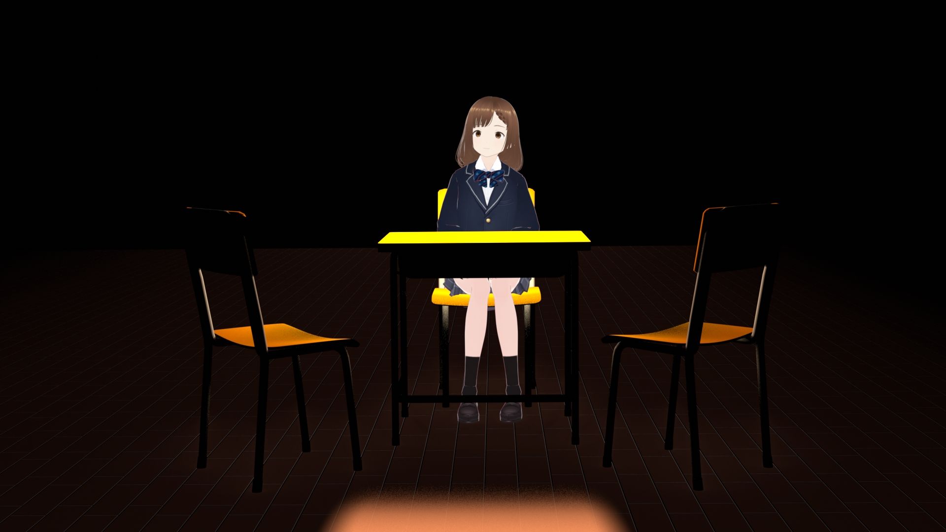 怪談話 深夜の鏡