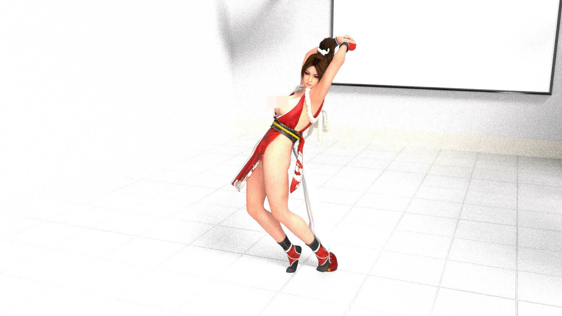 元祖セクシーくノ一『不知火舞』の丸出しおっぱいの乳揺れでヌキまくろう（セルフ・ユサユサ編3）