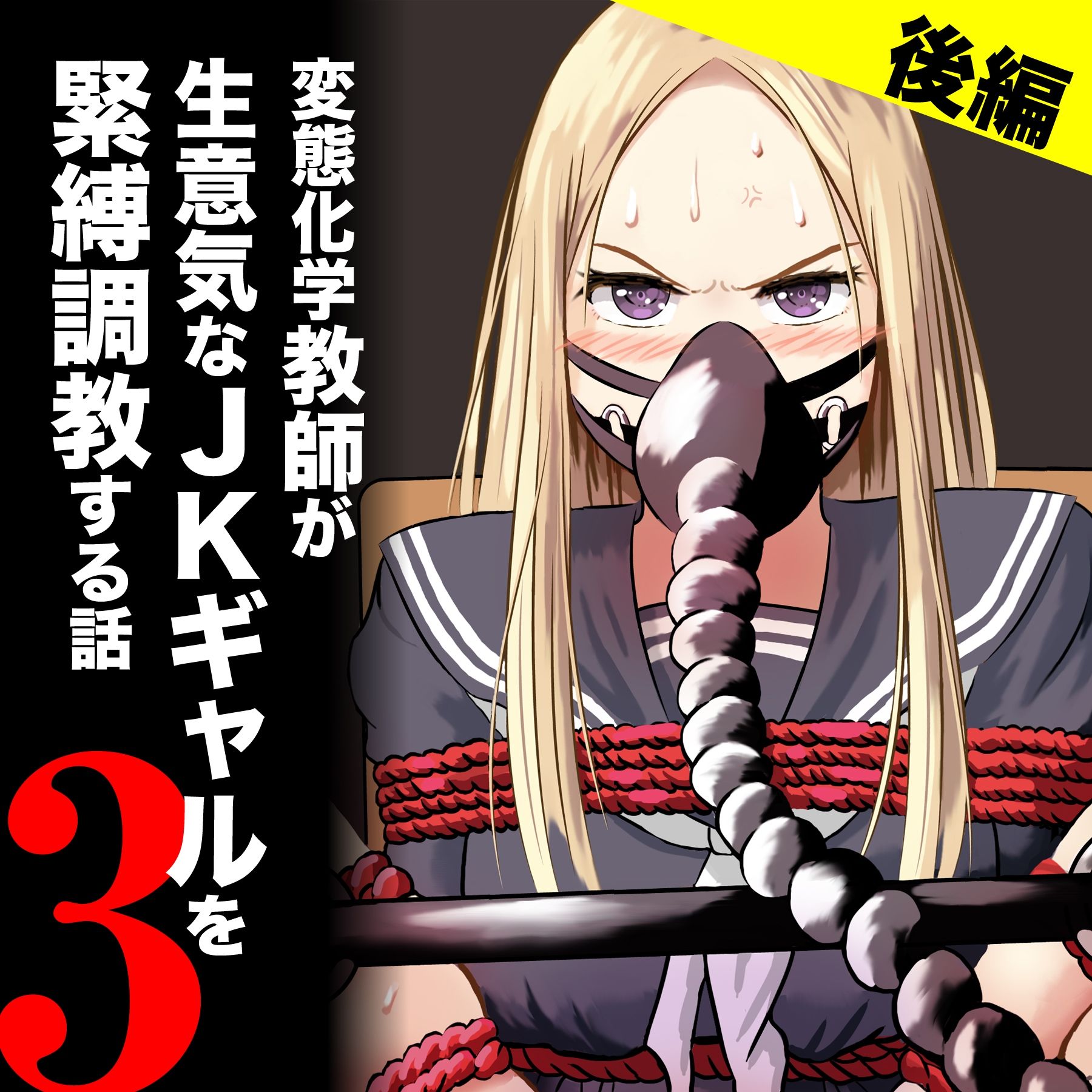 変態化学教師が生意気なJKギャルを緊縛調教する話3【後編】