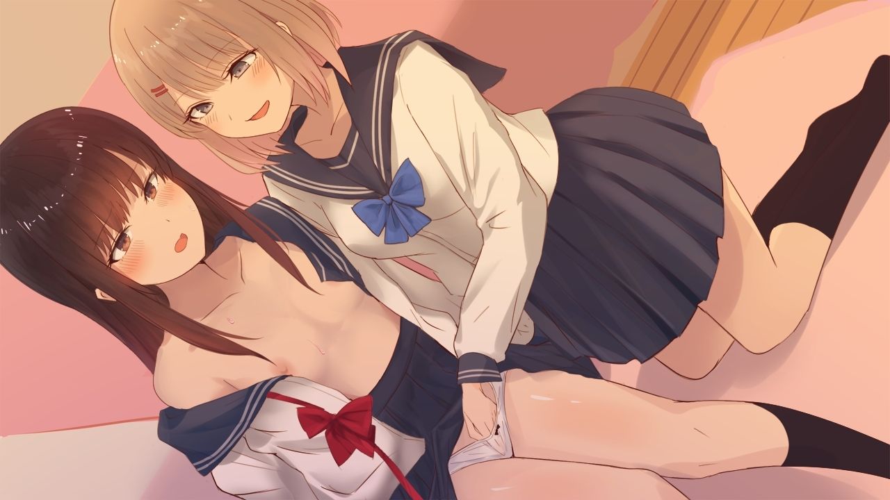 百合色フロッタージュ