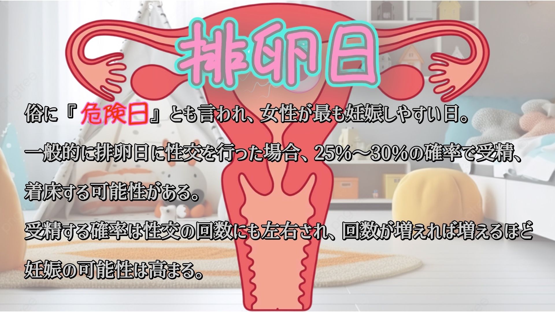 『オホ声孕ませマンション』101号室「松永 莉子」受精日編