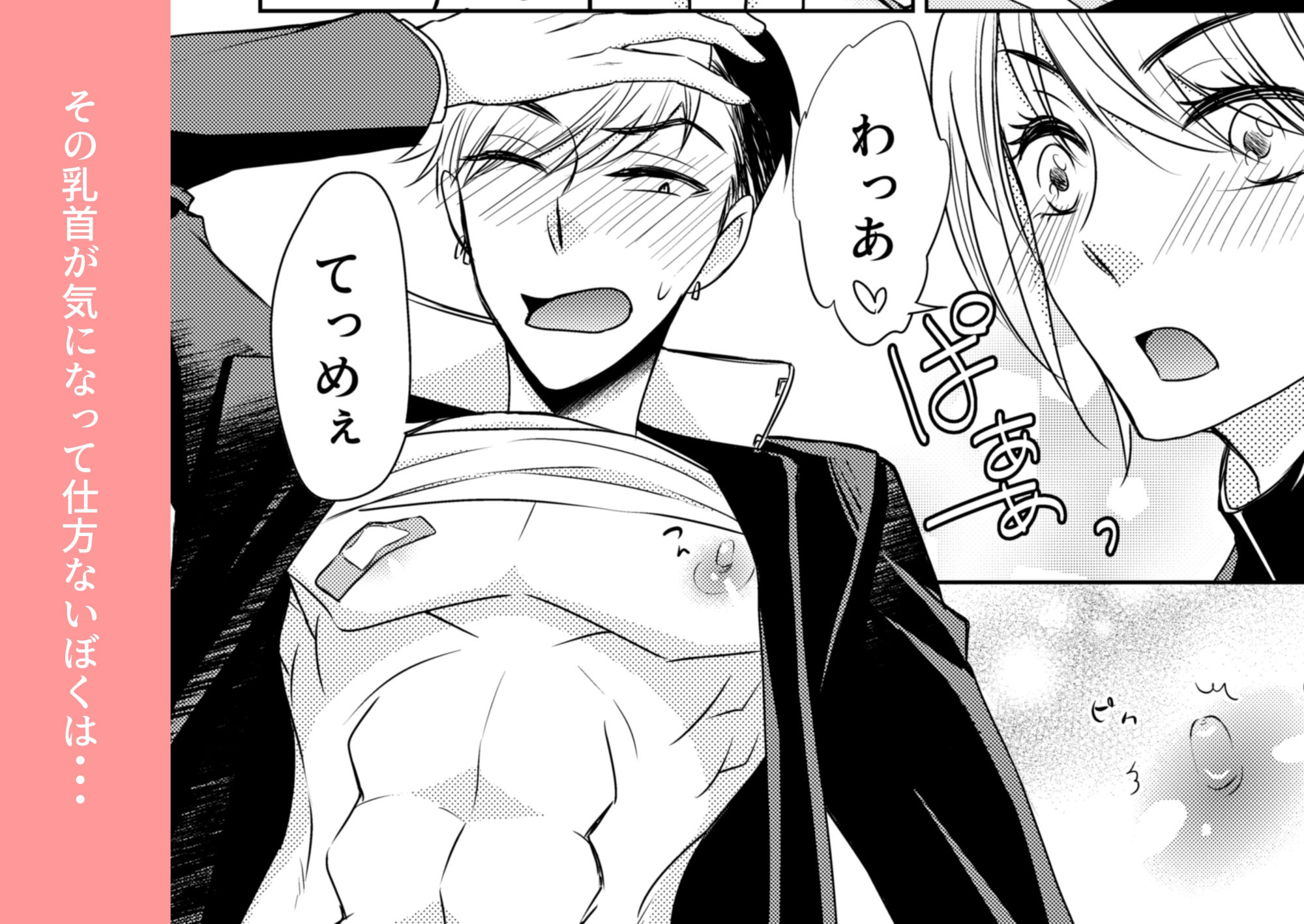 君の乳首が見たいんだ