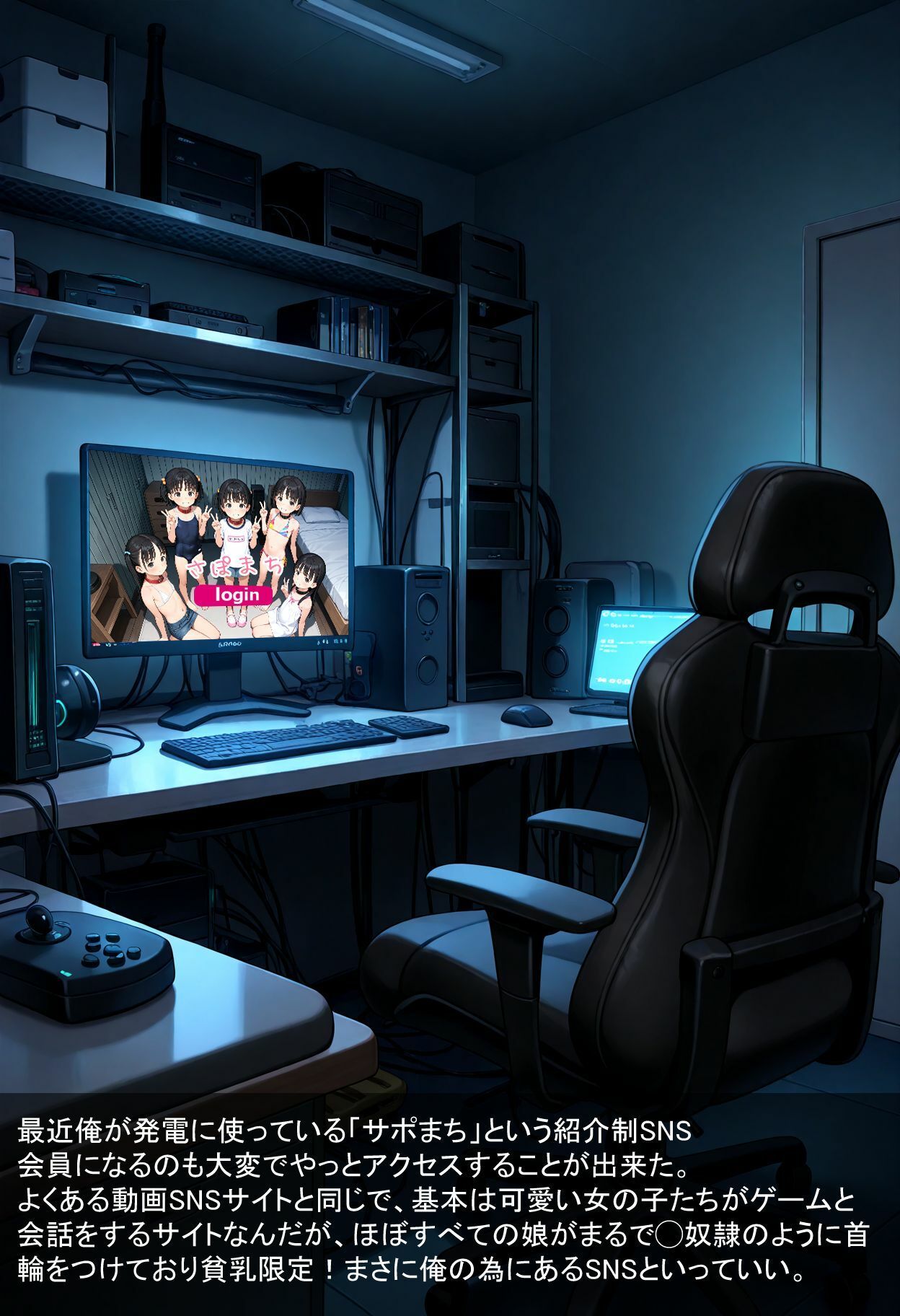 SNS サポまち少女達の淫行記録