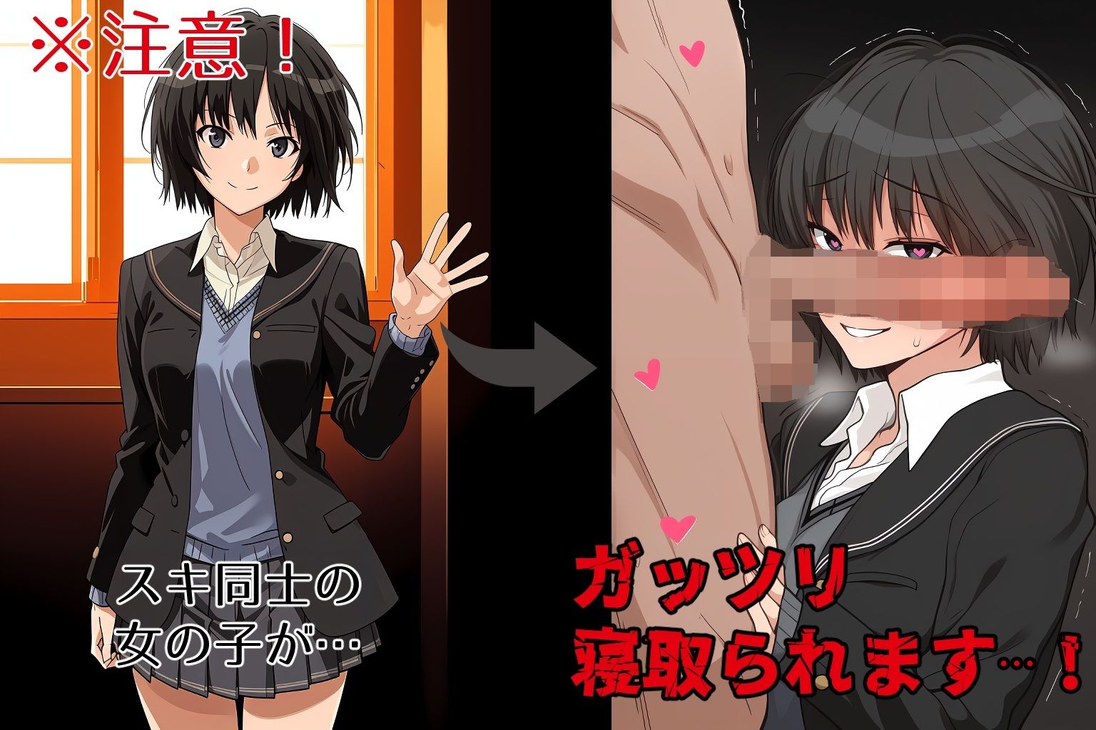 アマハラミ 全員寝取られ孕ませBADEND