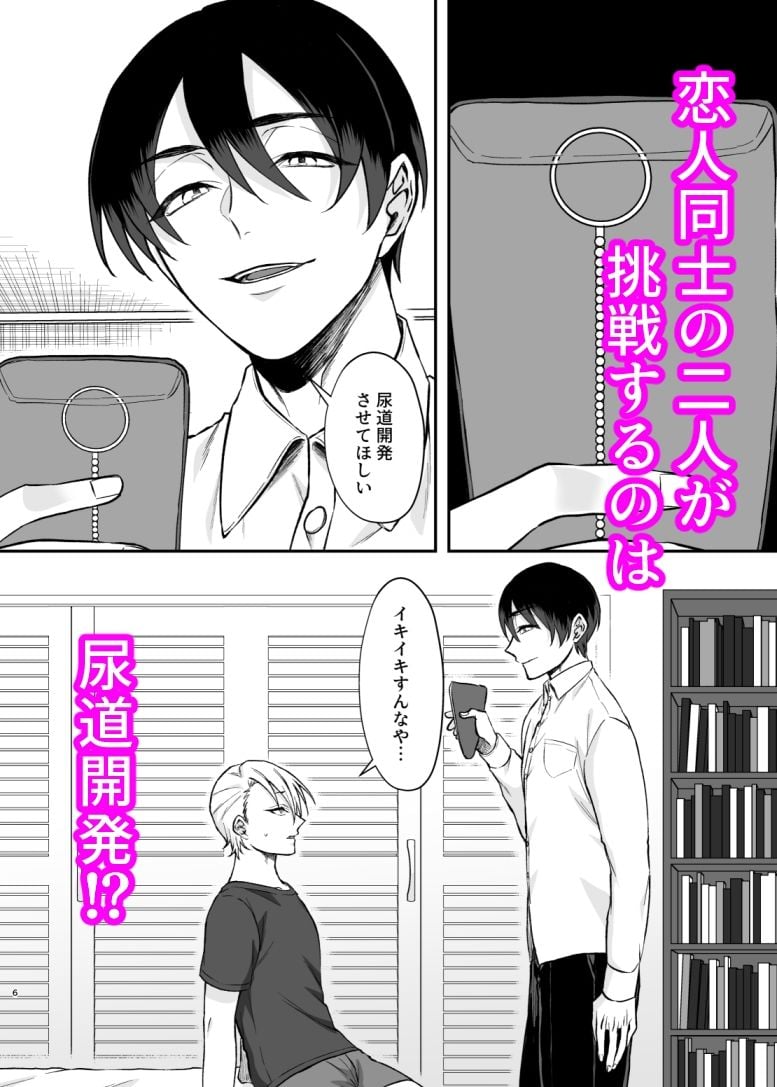 とある不良と生徒会長の尿道開発