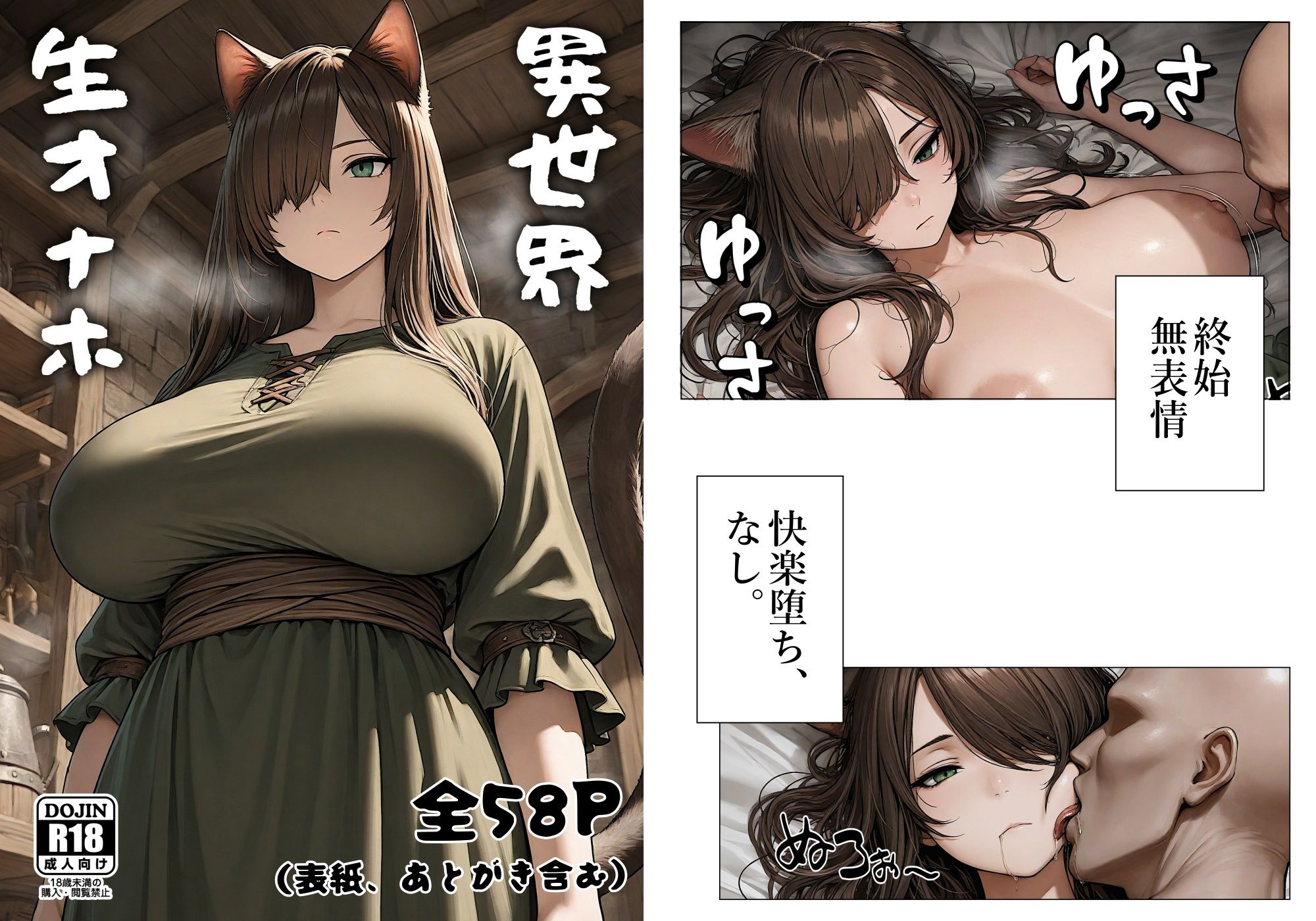 異世界生オナホ