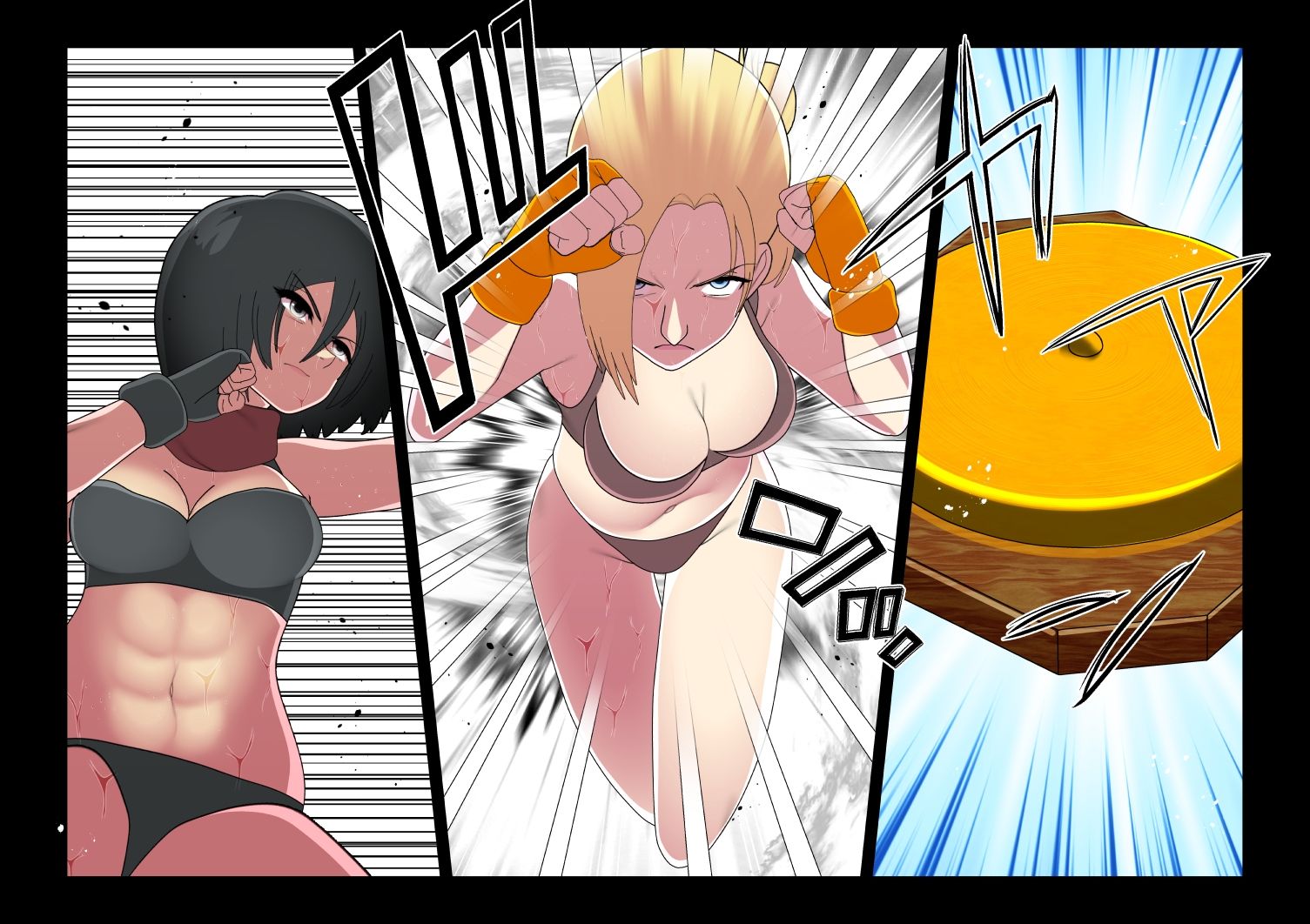 進撃の巨人ミカサVSアニMMA-Round2