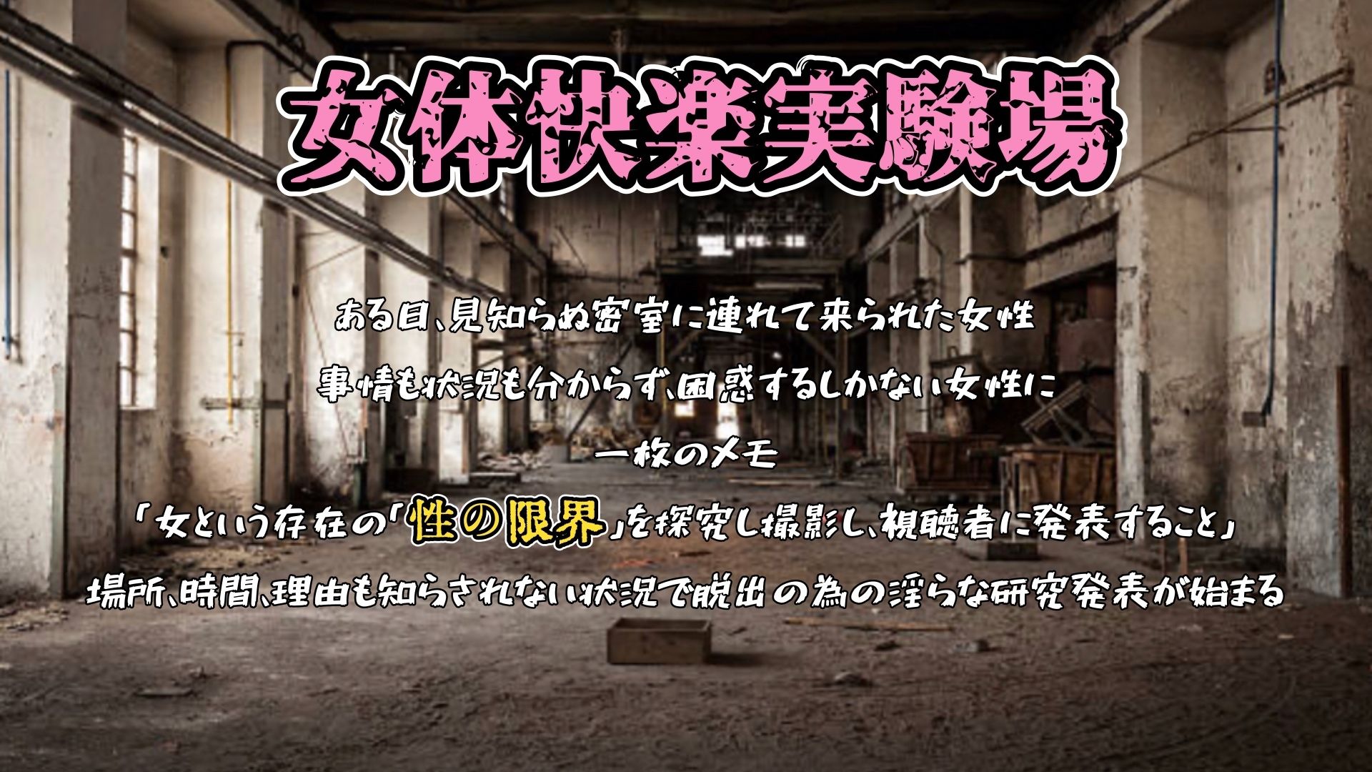 『女体快楽実験場』 被験体No，002「由比かのん」Stage，1