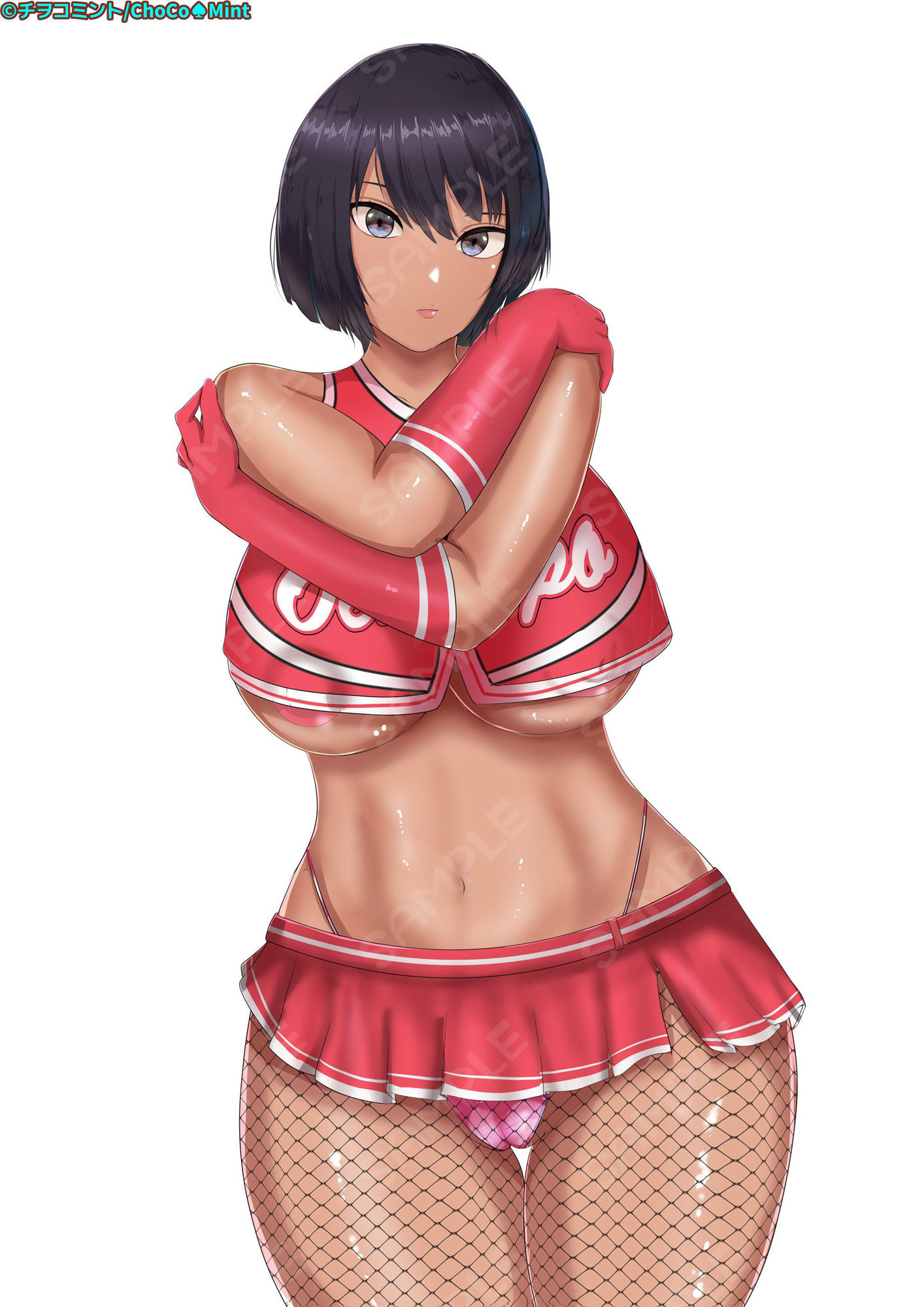 チアバニ 長巨乳捜査官がちんぽ応援チアバニーに！？