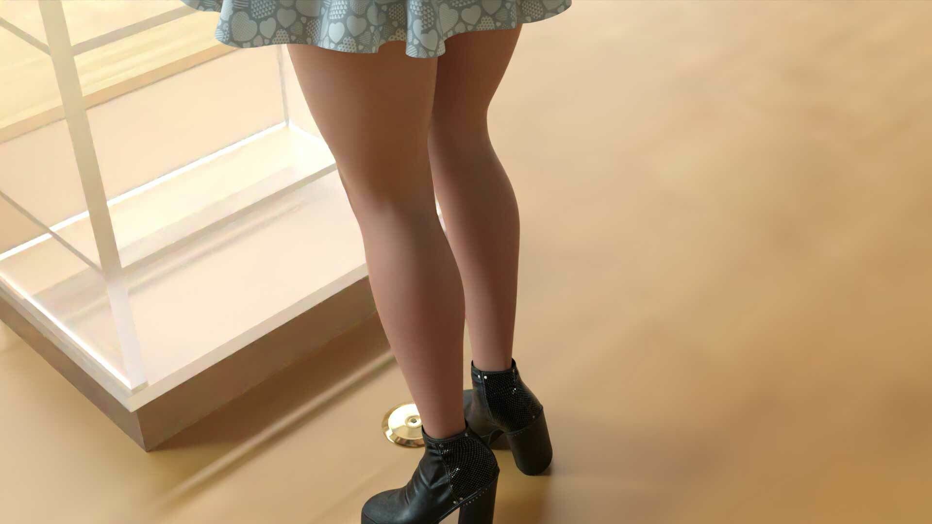 【▲100】生徒会長 一ノ瀬廻里・朝の全校演説 4th-Season Vol.001sp（『全校生徒による主体的な校則変更による金曜日週1日私服登校日について』（日本語版）:黒ベース大人っぽいパンティ編・隠しカメラの映像をスマホで鑑賞）