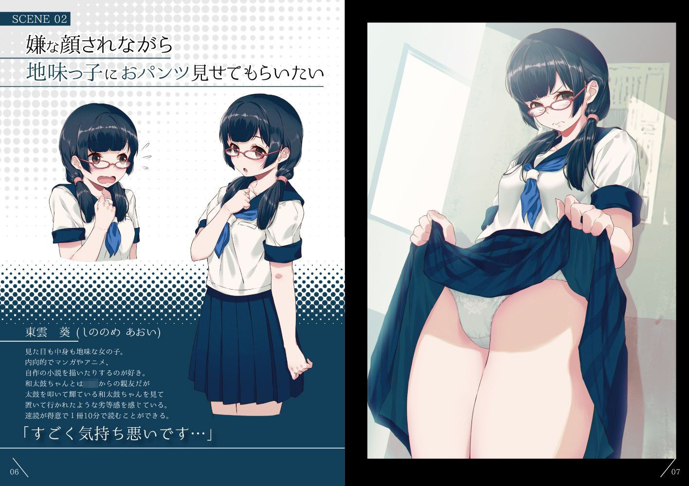 嫌な顔されながらおパンツ見せてもらいたい本6