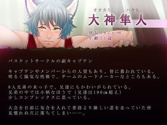 感覚遮断落とし穴〜バスケ部員の青年を触手まみれの穴に落として堪能えっち観察〜