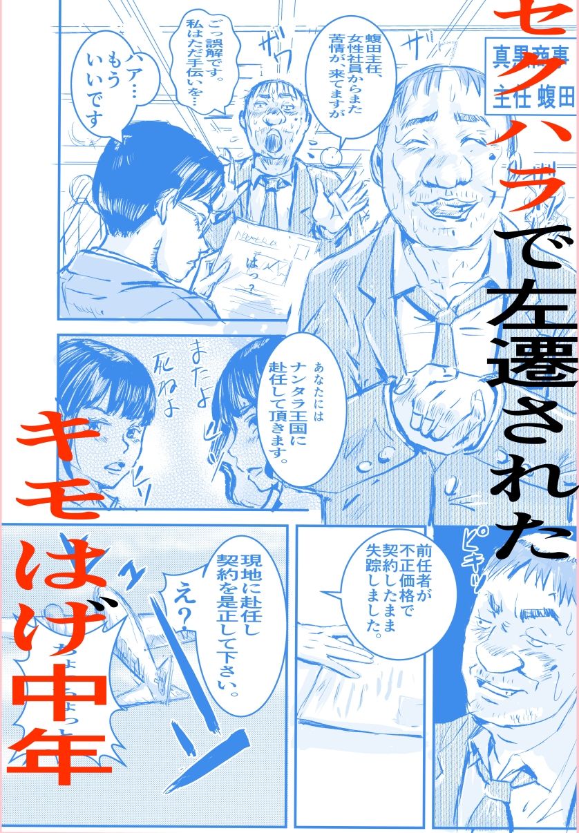 性接待のある国で暴走するキモはげ中年