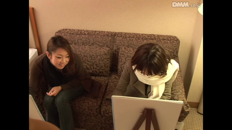 【AIリマスター版】素人ギャルに男優の裸体をデッサンして下さい。