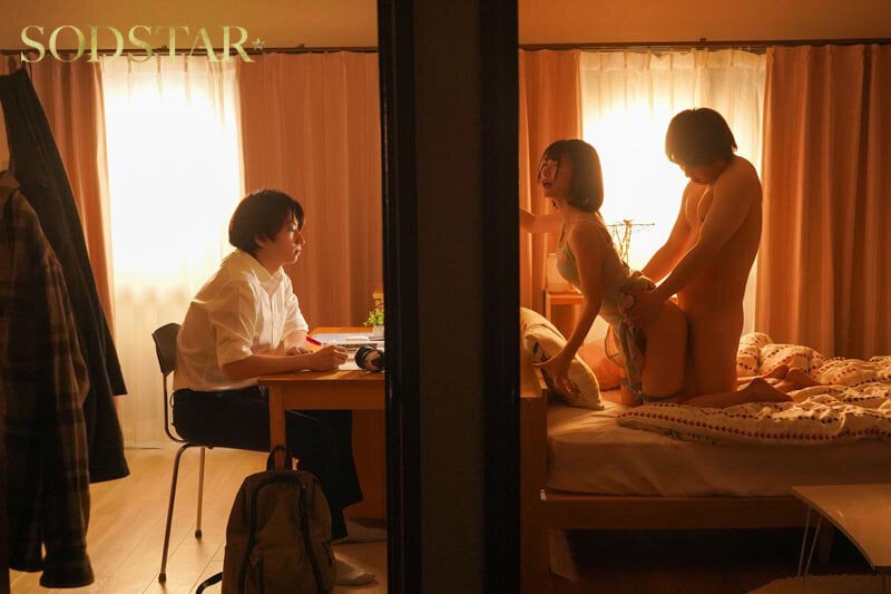 もう何年も会話してない化粧っ気ない姉がチャラ男に無理やりヤラれているのを見て、なぜか寝盗られた気持ちになりトラウマ勃起が止まらなくなった 宮島めい