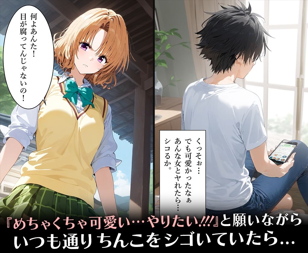 ハメ神様の贈り物〜射精祈願したら理想のメスを操作する能力を手に入れた僕〜籾岡里○