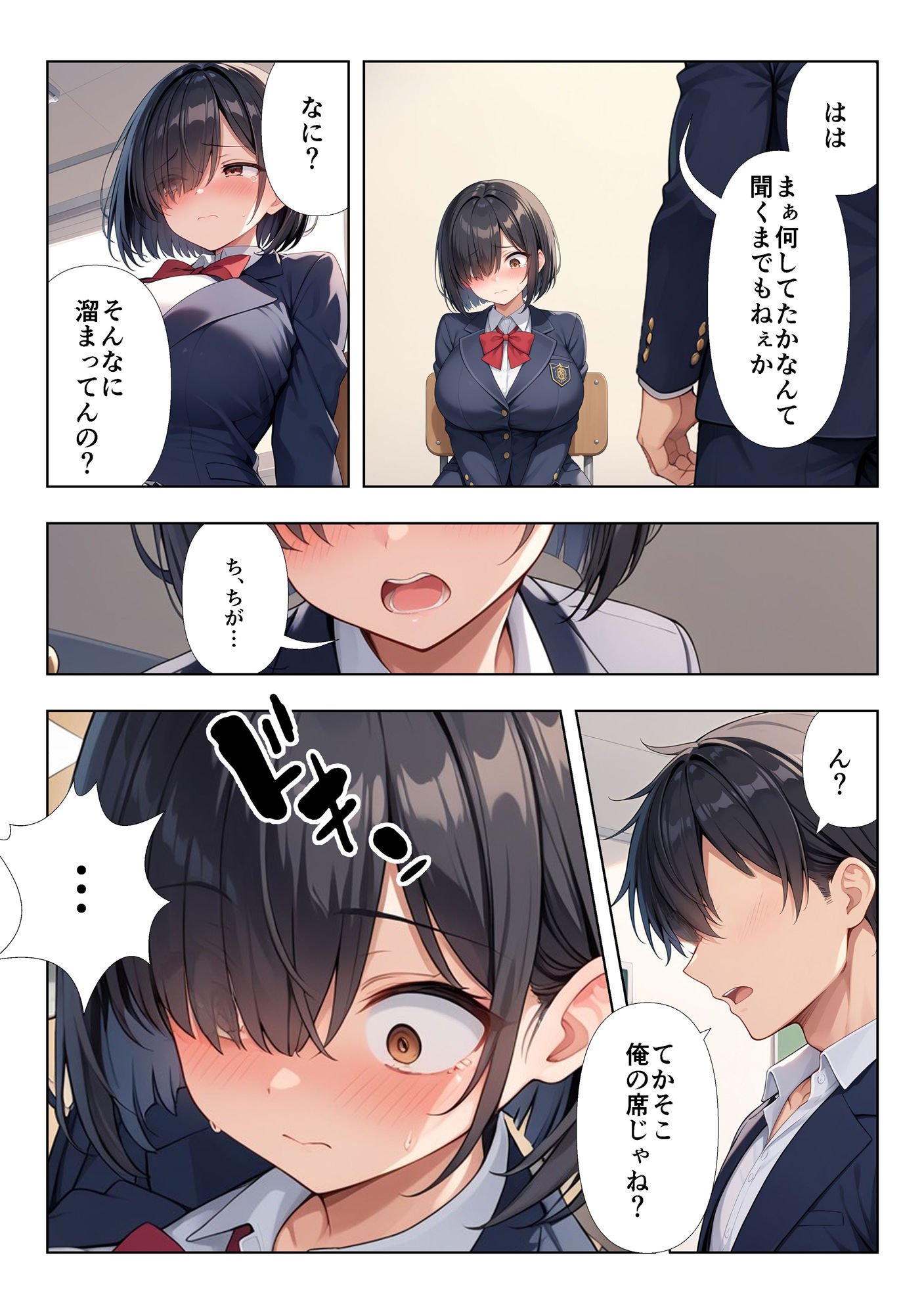 地味巨乳ちゃんの秘密の趣味