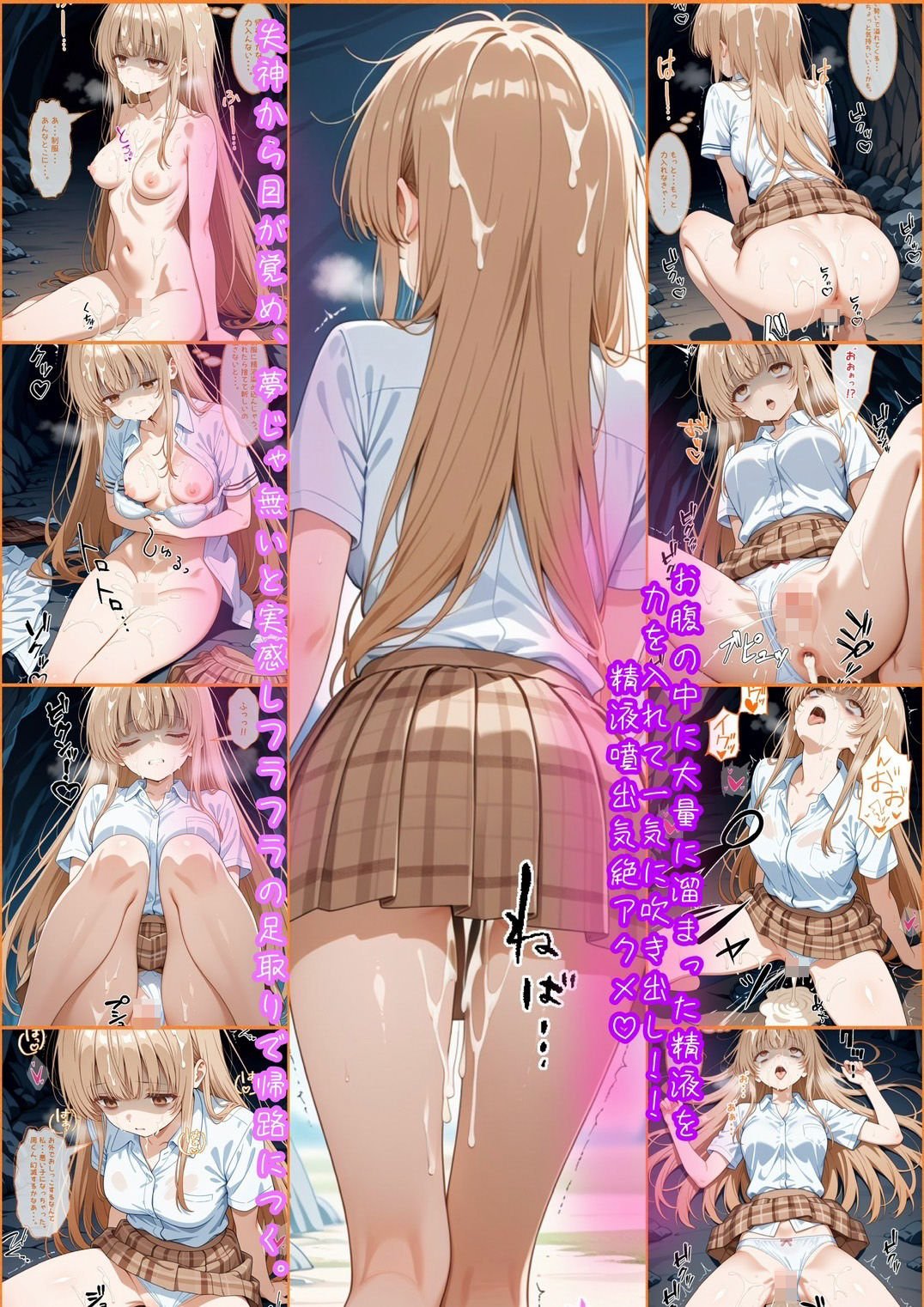 天使様 椎名真昼風 輪●凌●漫画 4部構成 166P!!