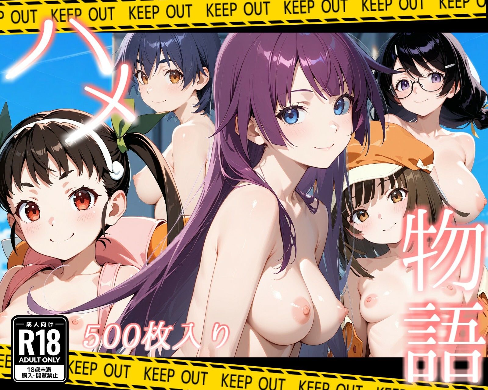 ハメ物語【フルカラー500枚】