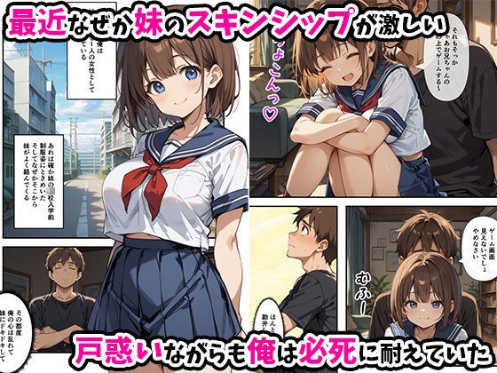 巨乳妹の誘惑が凄すぎて我慢出来ず中出しした話