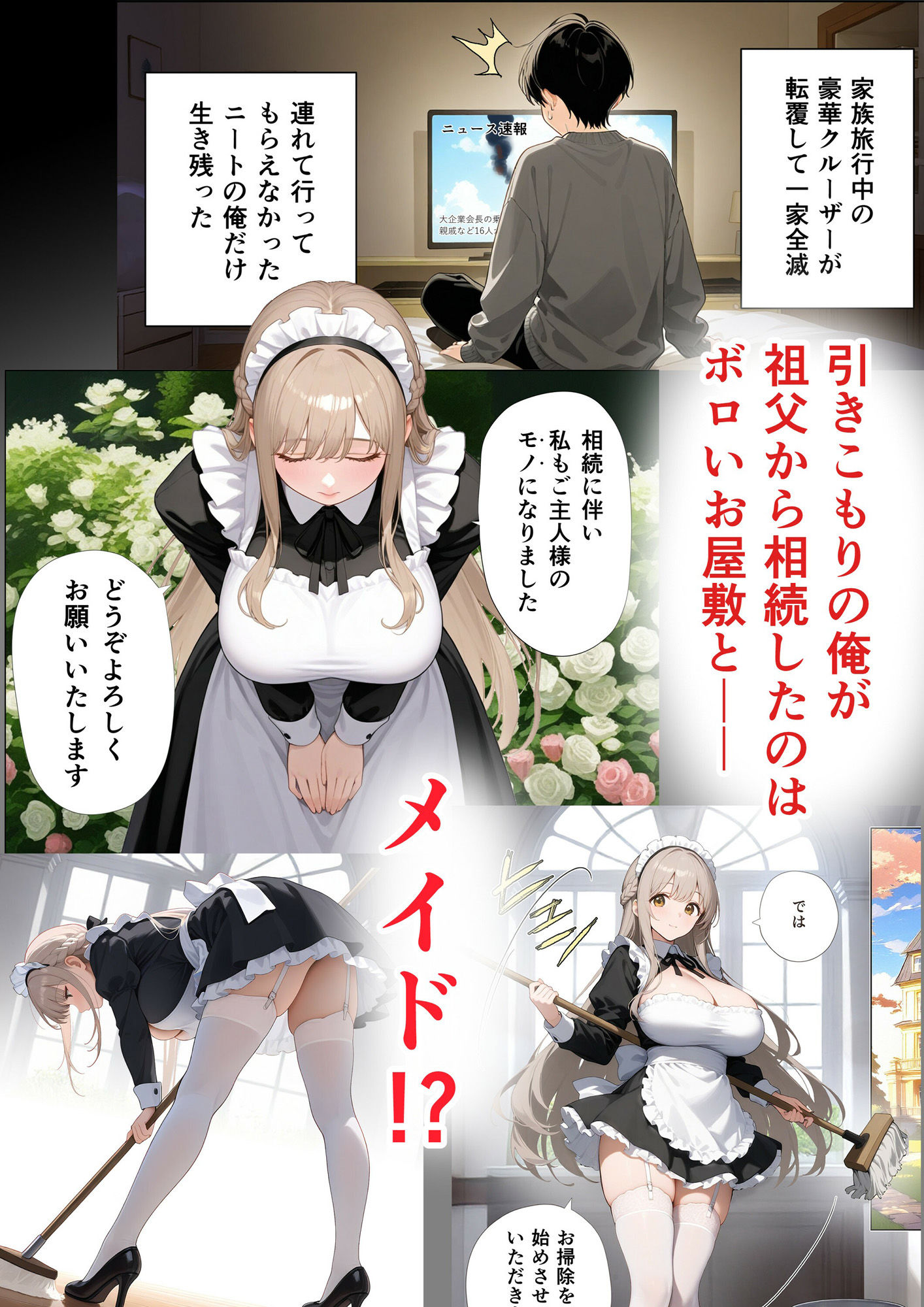 メイドさんを相続する話