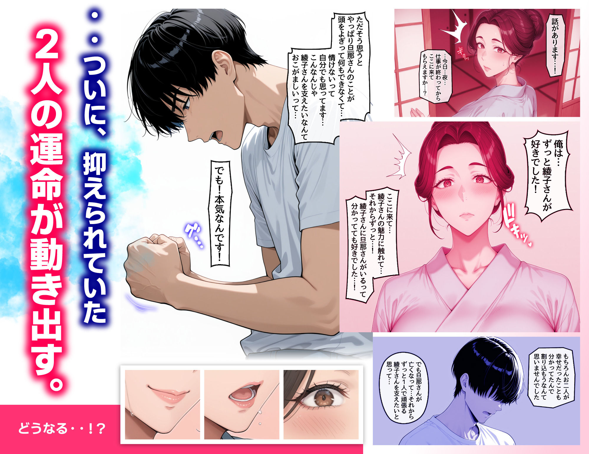 欲求不満を隠し続けてきた未亡人女将と汗だくで求め合う温泉宿の夜