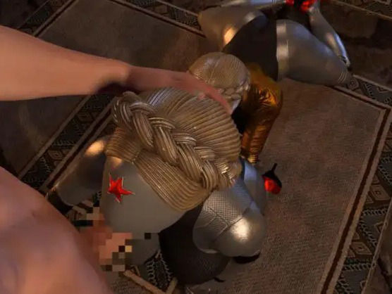 【フェチの権化】全身ラバーの双子のアトミックハートと3P動画【総集編】