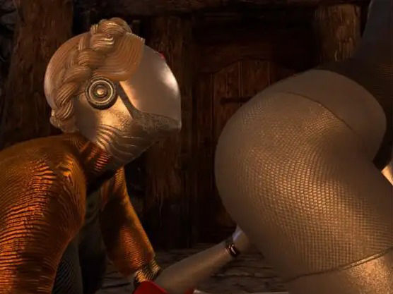 【フェチの権化】全身ラバーの双子のアトミックハートと3P動画【総集編】