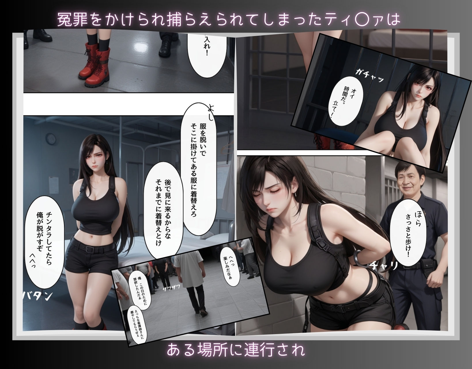 囚われのティ〇ァ【搾精ナース編】