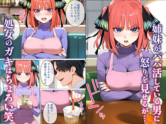 なりきりスマホでパパ活！中●二乃編