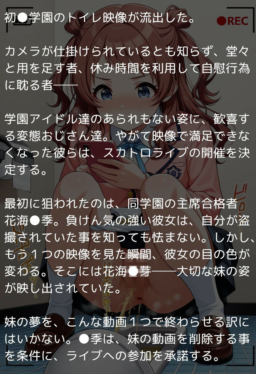 学園アイドル達の排泄事情 〜アイドルはウンコしないって本当ですか？【学園アイドルマ●ター編】〜